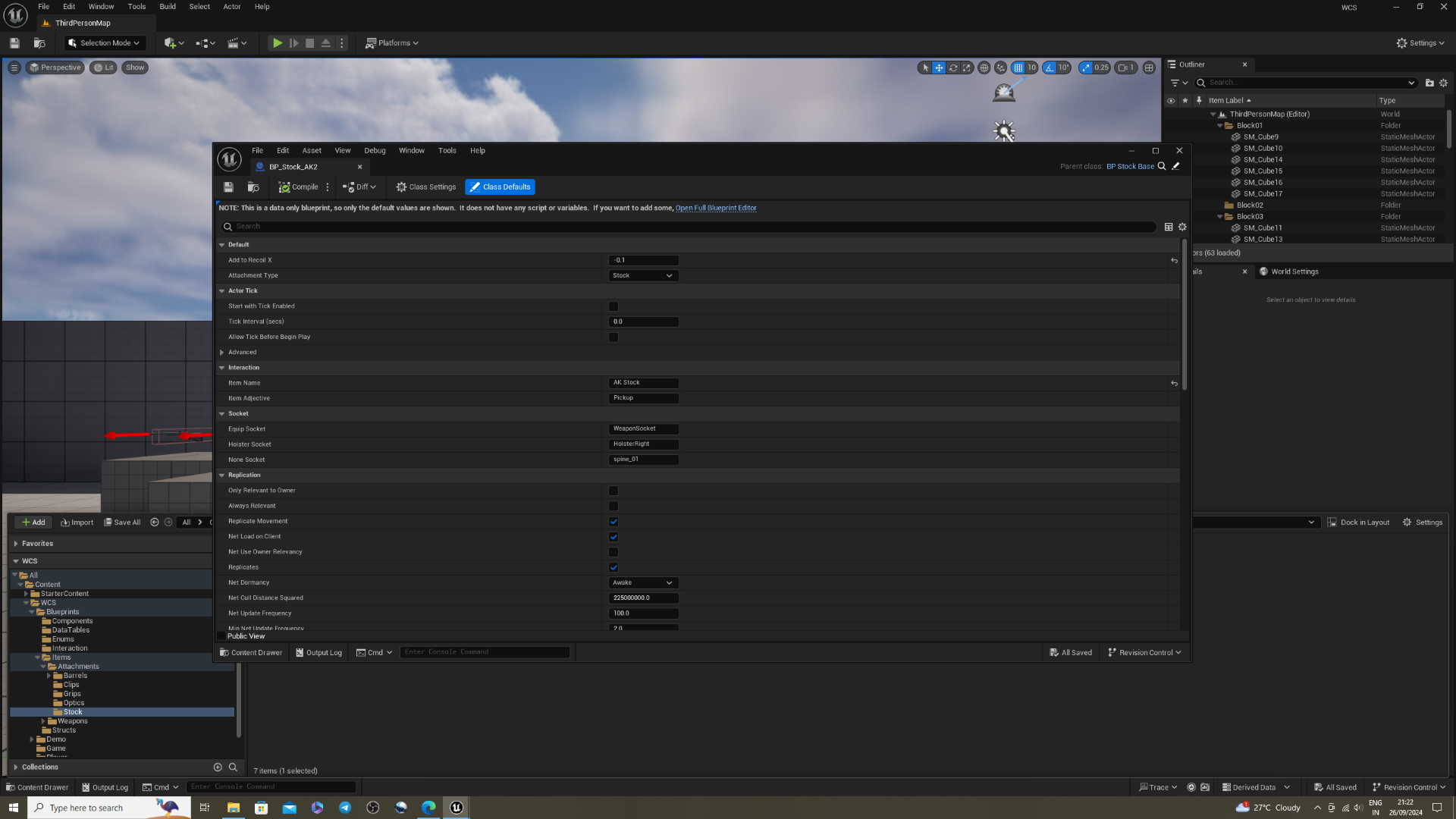 Weapon Customisation System - Screenshot